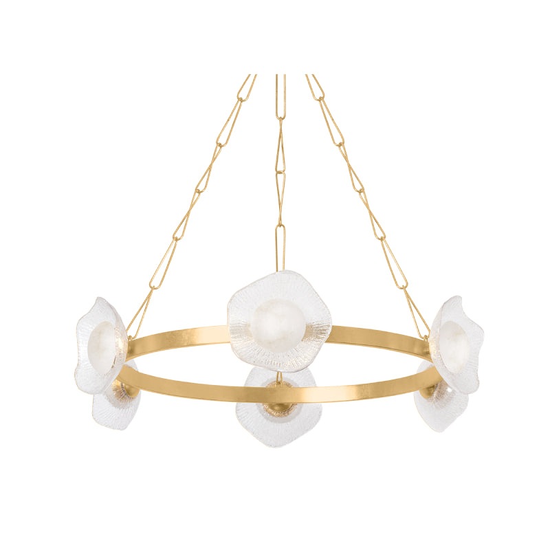 Corbett 485-41 Almandine 6-lt 41″ LED Chandelier