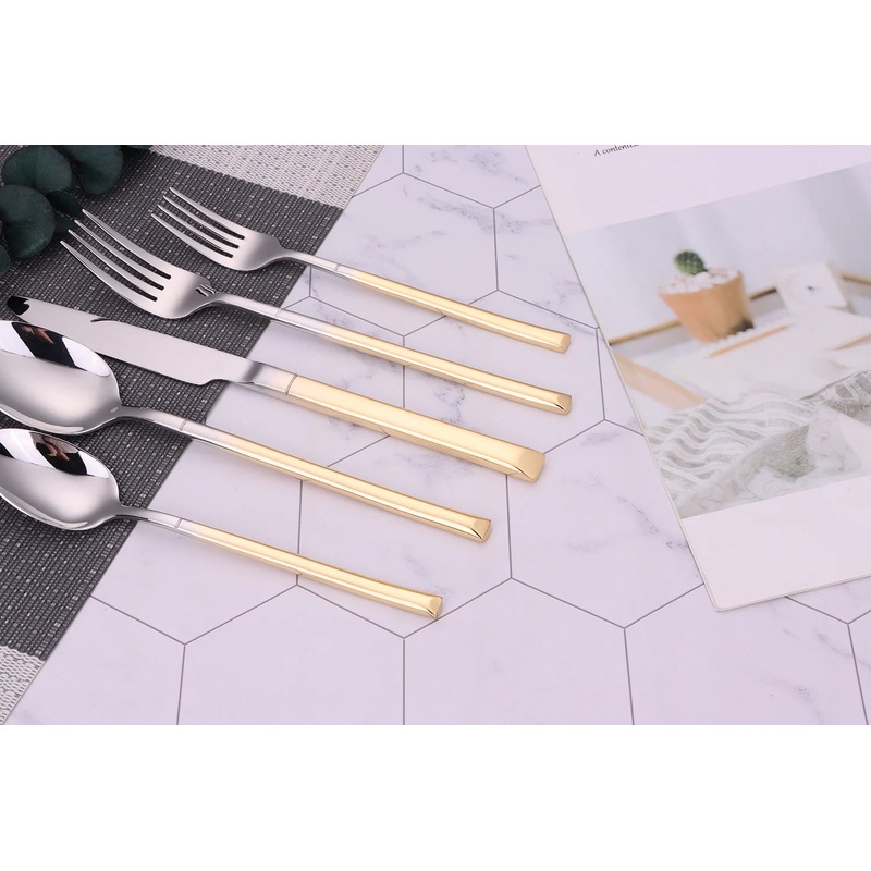 Vivience Simplicite Flatware Set, Service/4