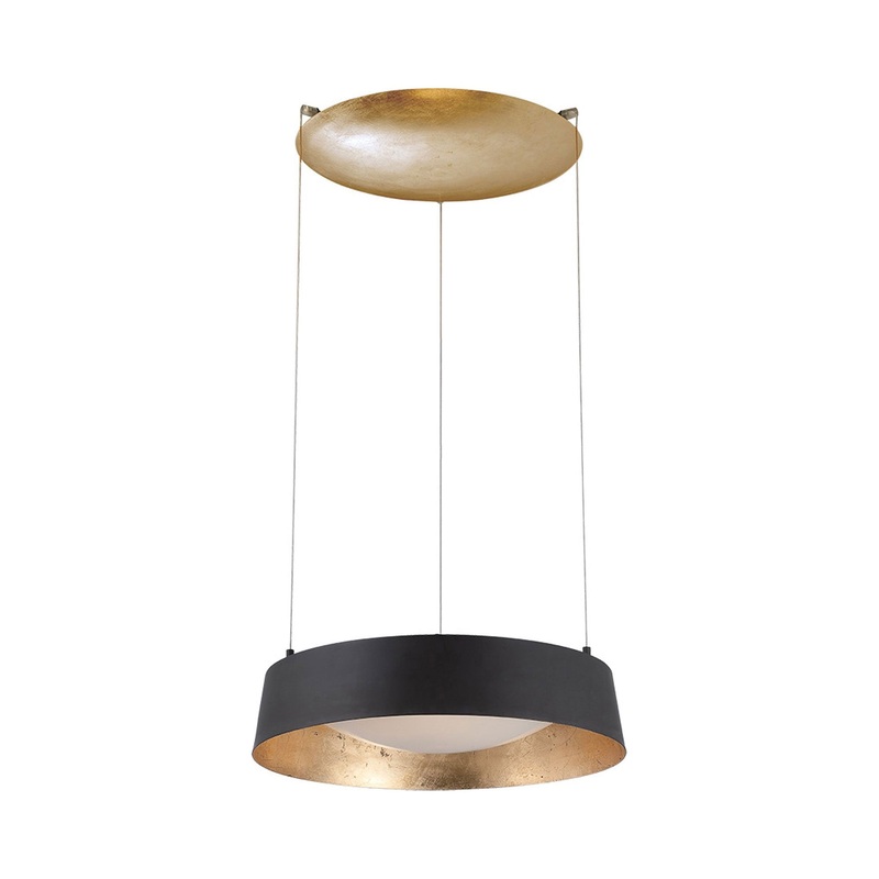 Gilt LED Chandelier