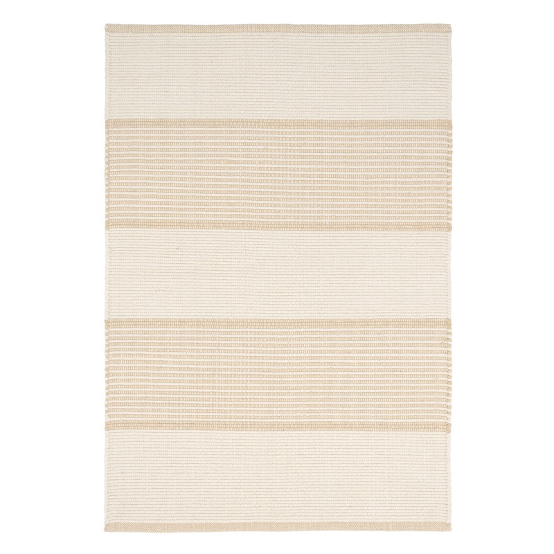 La Mirada Handwoven Cotton Rug | Wheat
