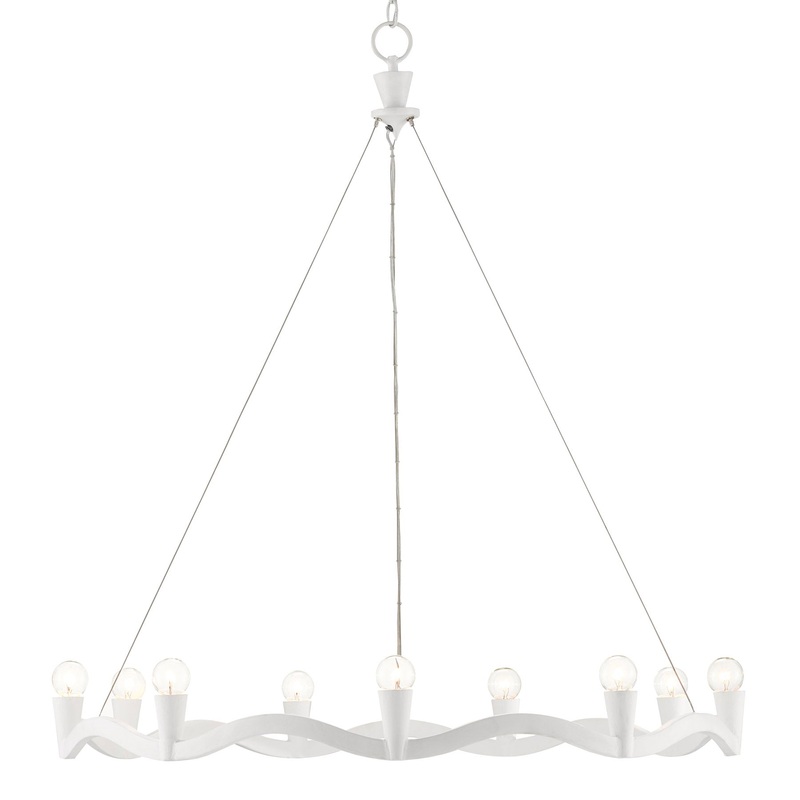 Serpentina White Chandelier