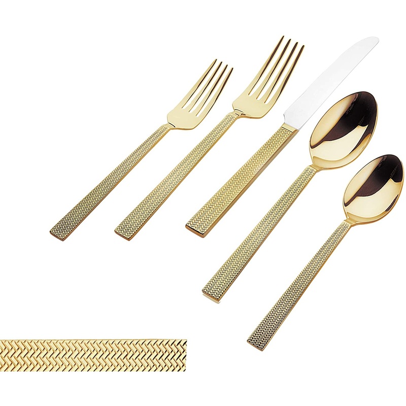 Godinger Harrington 20 Pc Flatware Set- Service for Four