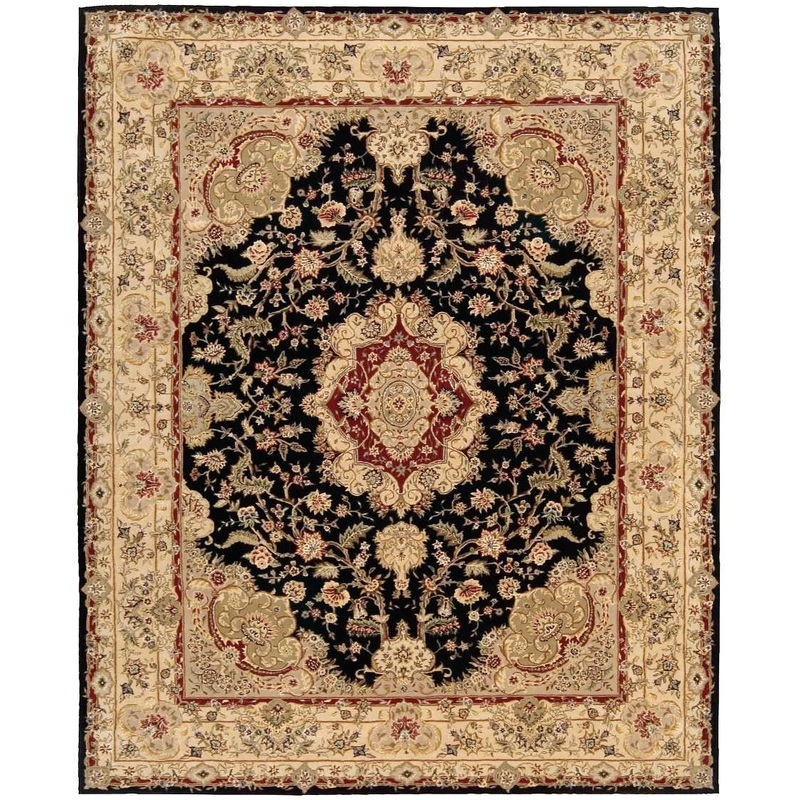 Nourison Nourison 2000 12′ x 15′ Black Traditional Indoor Rug
