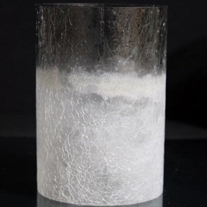 5 x 7 Glass Hurricane Sleeve – White