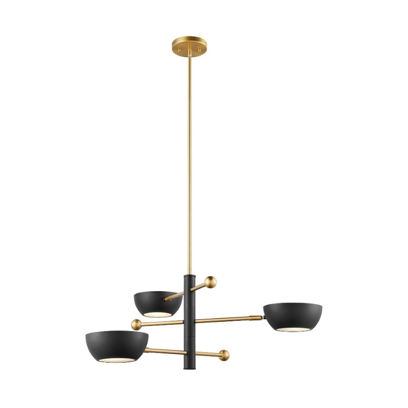 Savoy House M100143 3-lt 34″ LED Chandelier