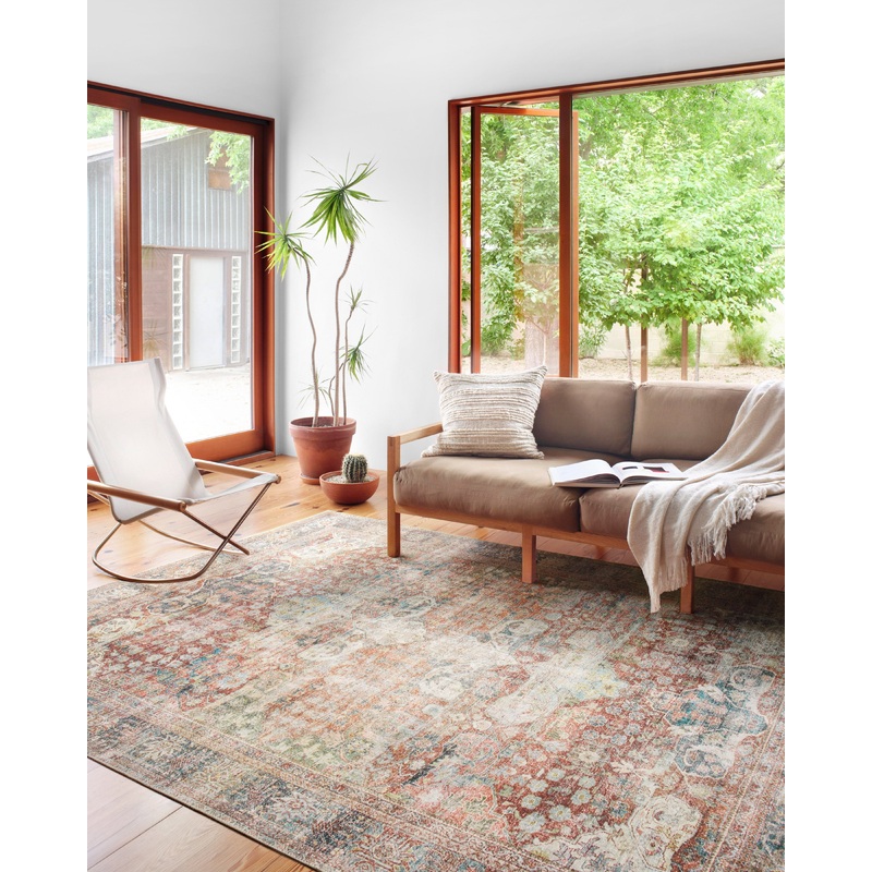 Loloi II Loren Rug | Brick / Multi