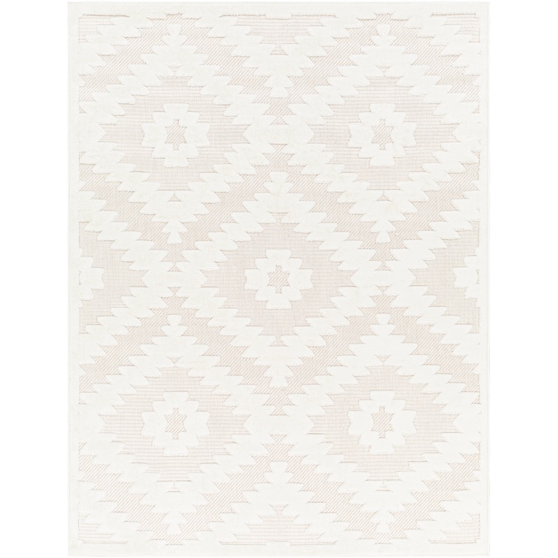 San diego 31257 Machine Woven Synthetic Blend Indoor/Outdoor Area Rug by Surya Rugs