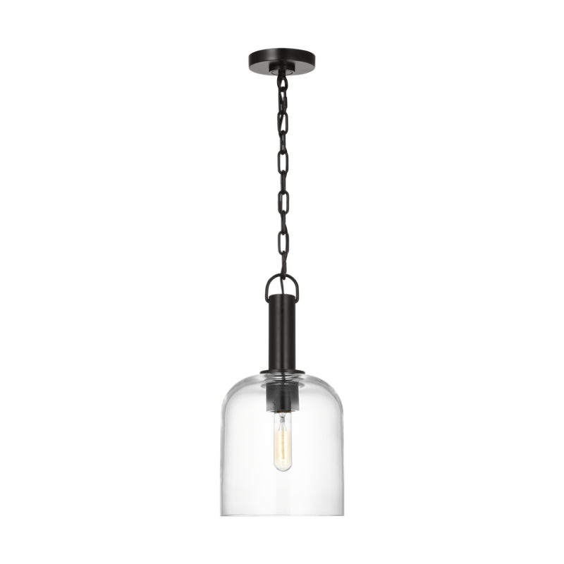 Visual Comfort TFP1021 Hartley 1-lt 8″ LED Medium Pendant