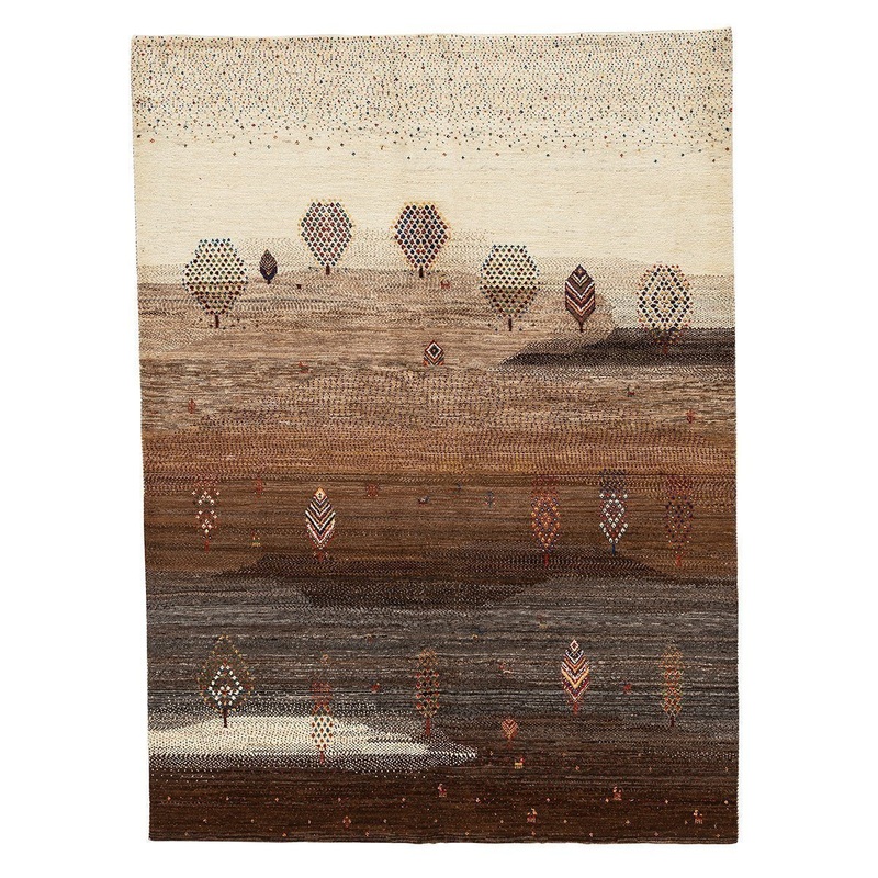 TUFENKIAN PERSIAN GABBEH TAJIK  4′ 10″ x 6′ 8″