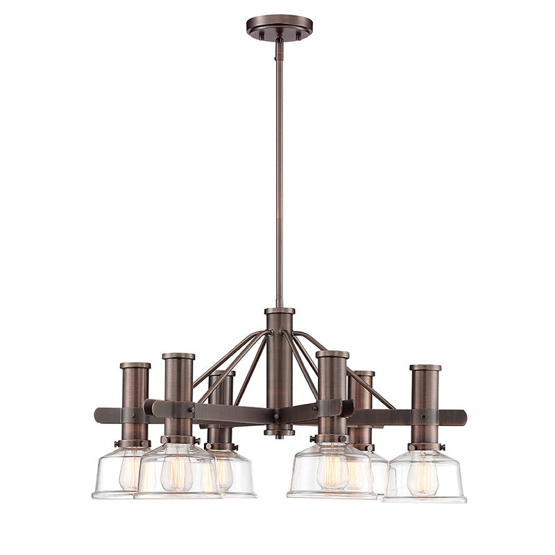 Designers Fountain 96586 Carson 6-lt 28″ Chandelier
