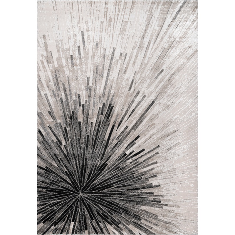 Alessia Splash Abstract Rug | Beige