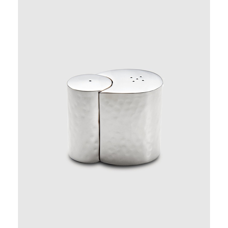 Mary Jurek Duet SS Interlocking Salt & Pepper Set