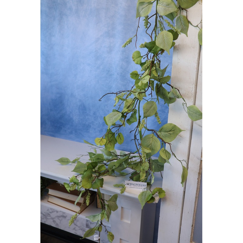 5′ Elm Leaf & Tassel Seed Garland