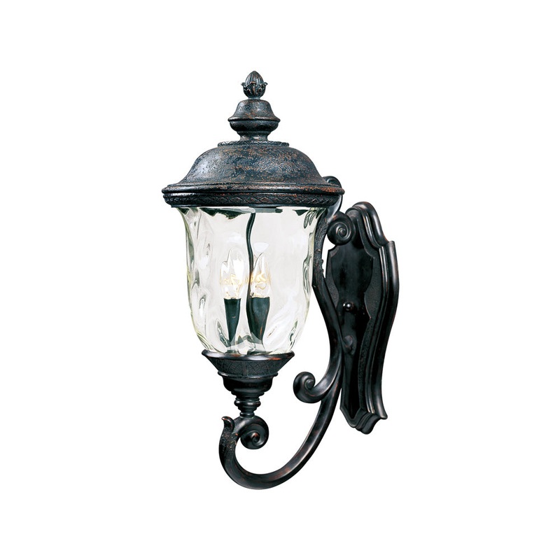 Carriage House Outdoor Glass Wall Light