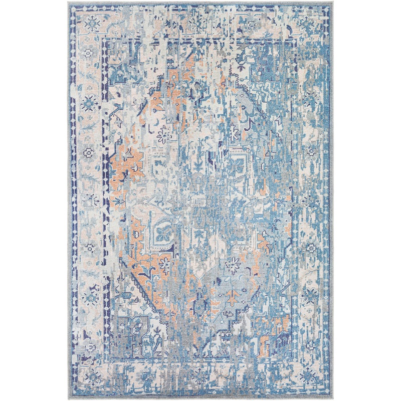 Regen 30093 Machine Woven Synthetic Blend Indoor Area Rug by Surya Rugs