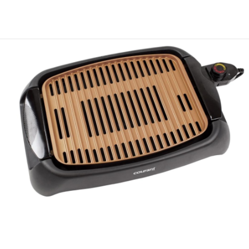 Courant Indoor Smokeless Grill with Copper Coat