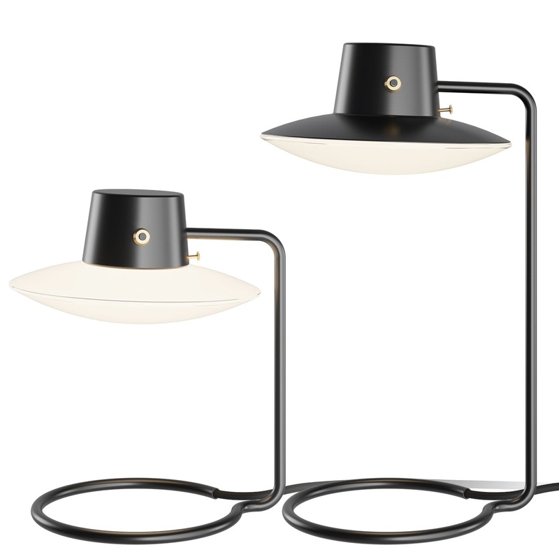 AJ Oxford Table Lamp – Two Sizes, Two Shade Variants