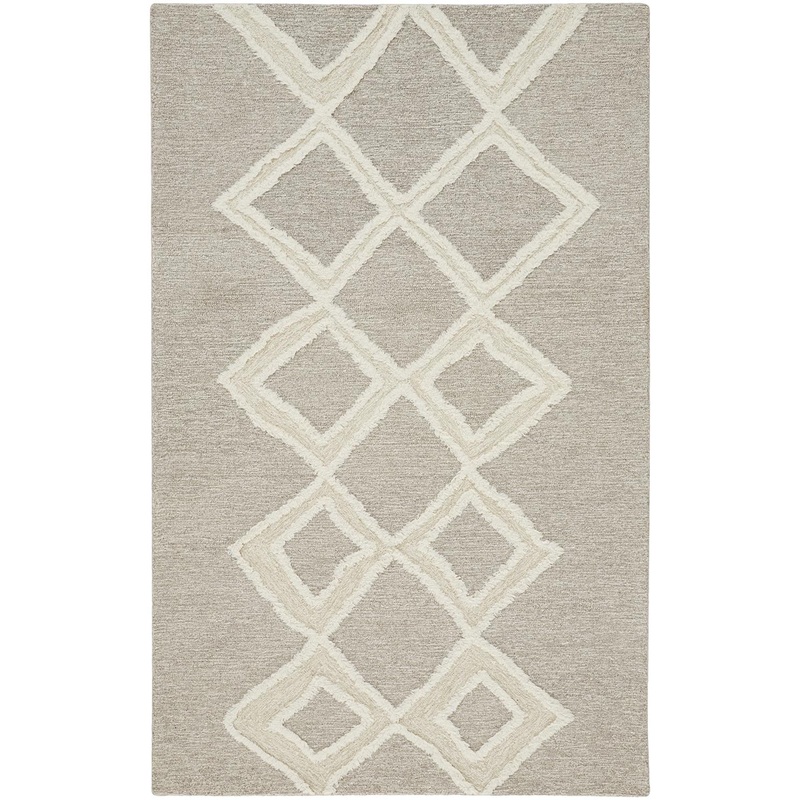 Anica 8009F Hand Tufted Wool Indoor Area Rug by Feizy Rugs