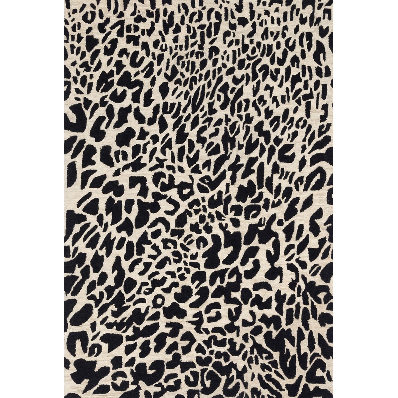 Loloi Masai Rug | Black / Ivory