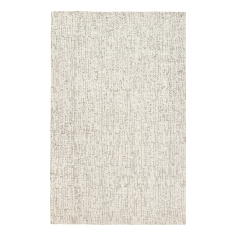 Elkins Tufted Wool Custom Rug | Ivory