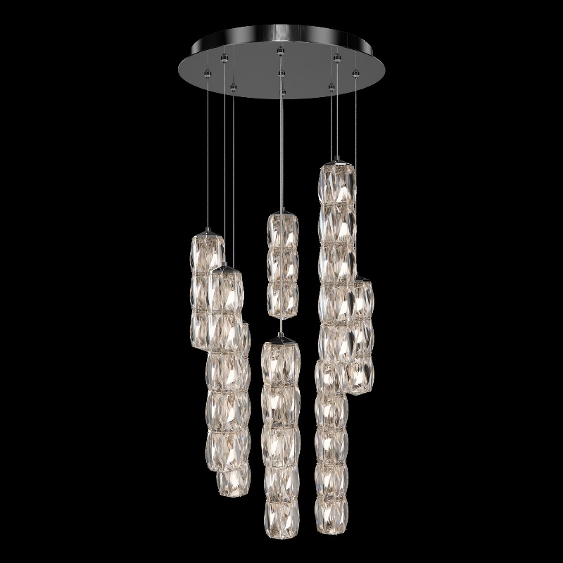 Schonbek S26509 Verve LED 9-lt 17″ LED Pendant, CCT Selectable