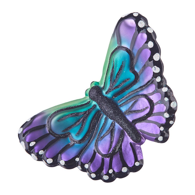 Purple Butterfly Ornament