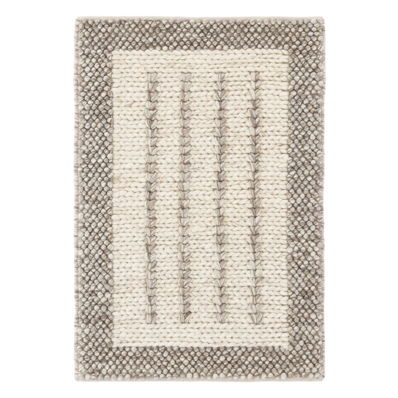 Sorrel Handwoven Wool Rug | Neutral