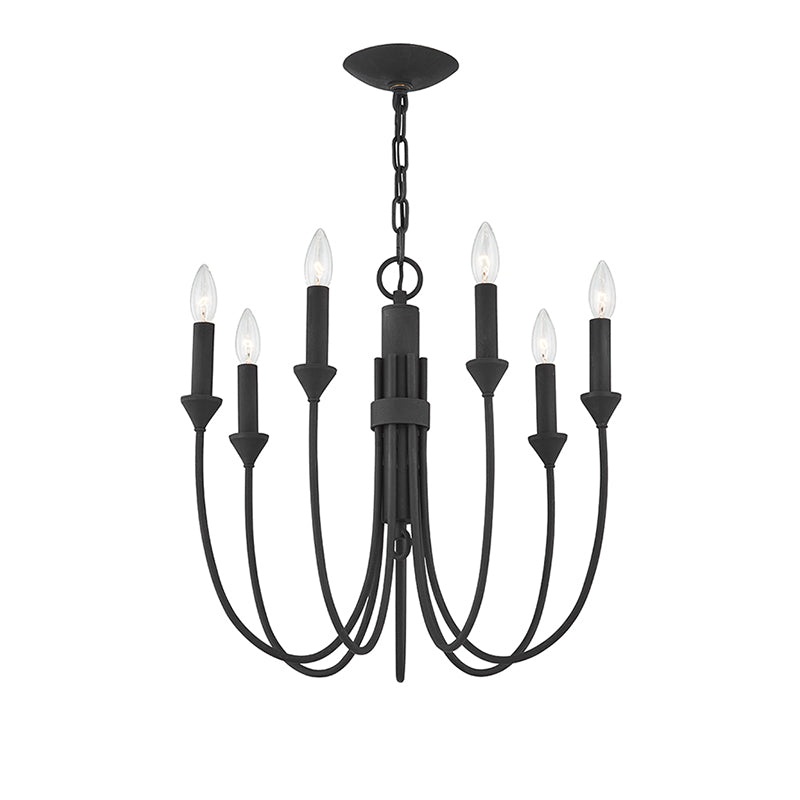Troy F1007 Cate 7-lt 22″ Chandelier