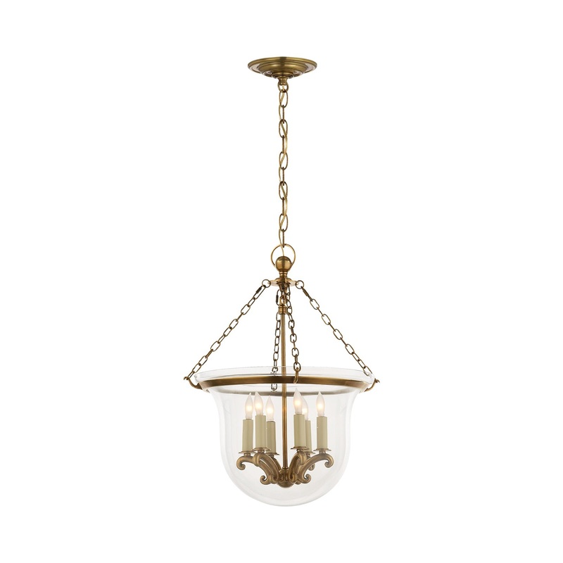 Country Bell Jar Pendant Light