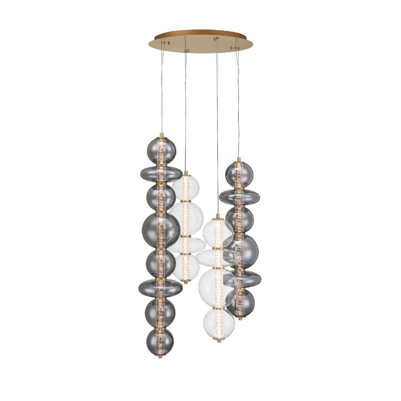 Eurofase 48960 Atomo 4-lt 30″ LED Chandelier