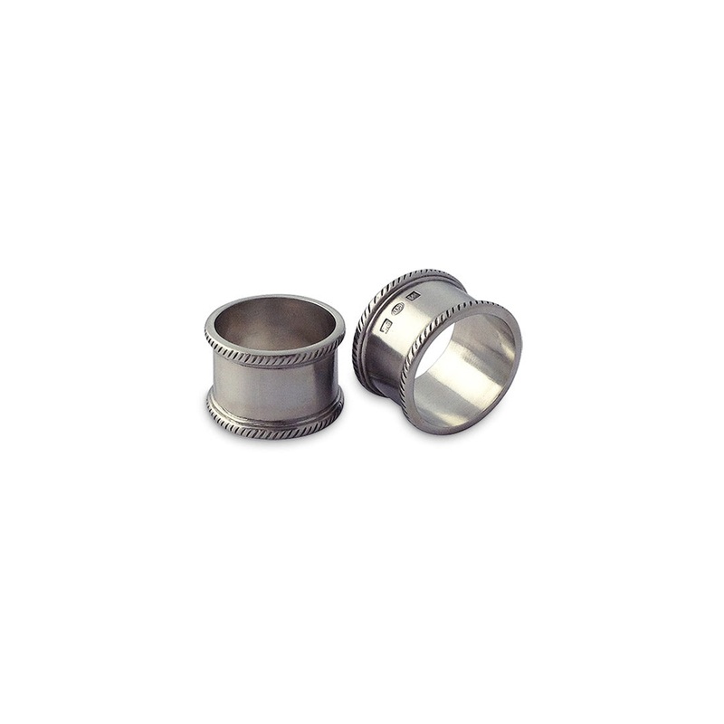 Luisa Round Napkin Ring Pair