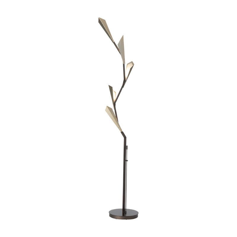 Hubbardton Forge 241104 Quill 5-lt 77″ Tall LED Torchiere