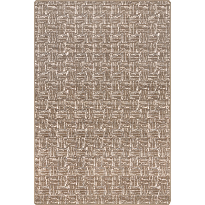 Turnstone Tiled Custom Rug | Brown