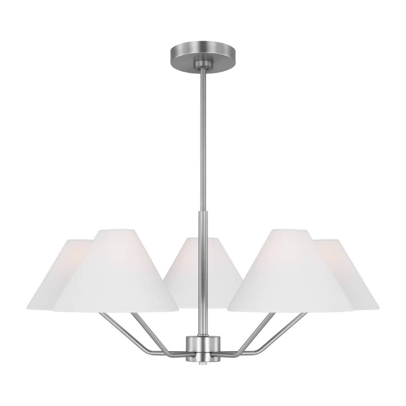 Visual Comfort DJC1005 Burke 5-lt 30″ Chandelier