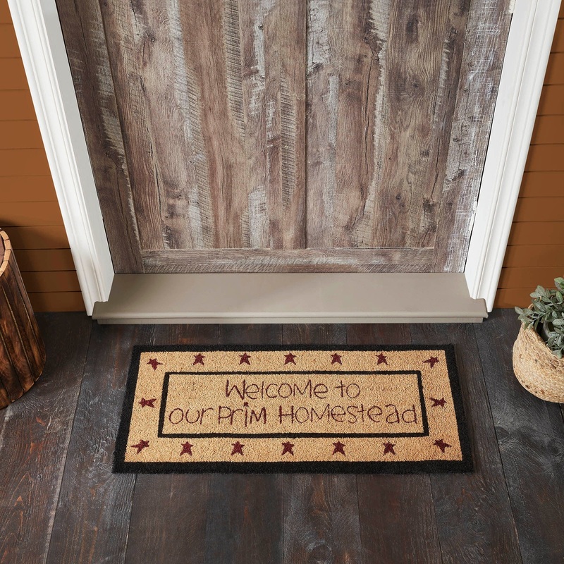 Connell Coir Welcome Rug Rect Stars 17×36