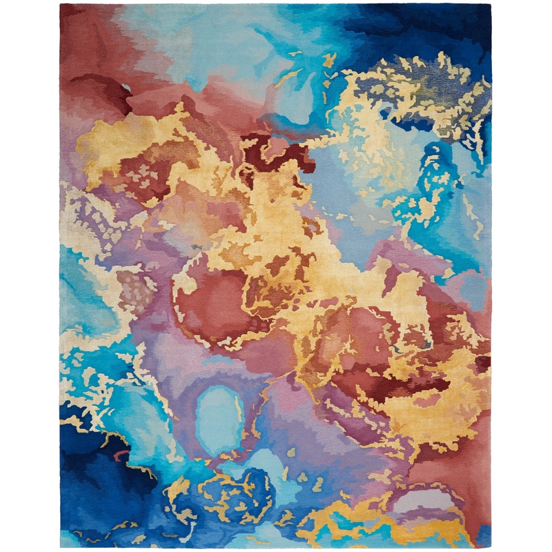 Nourison Prismatic 9’9″ x 13’9″ Multicolor Contemporary Indoor Rug