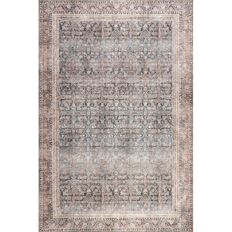 Artemis Vintage Medallion Rug | Blue