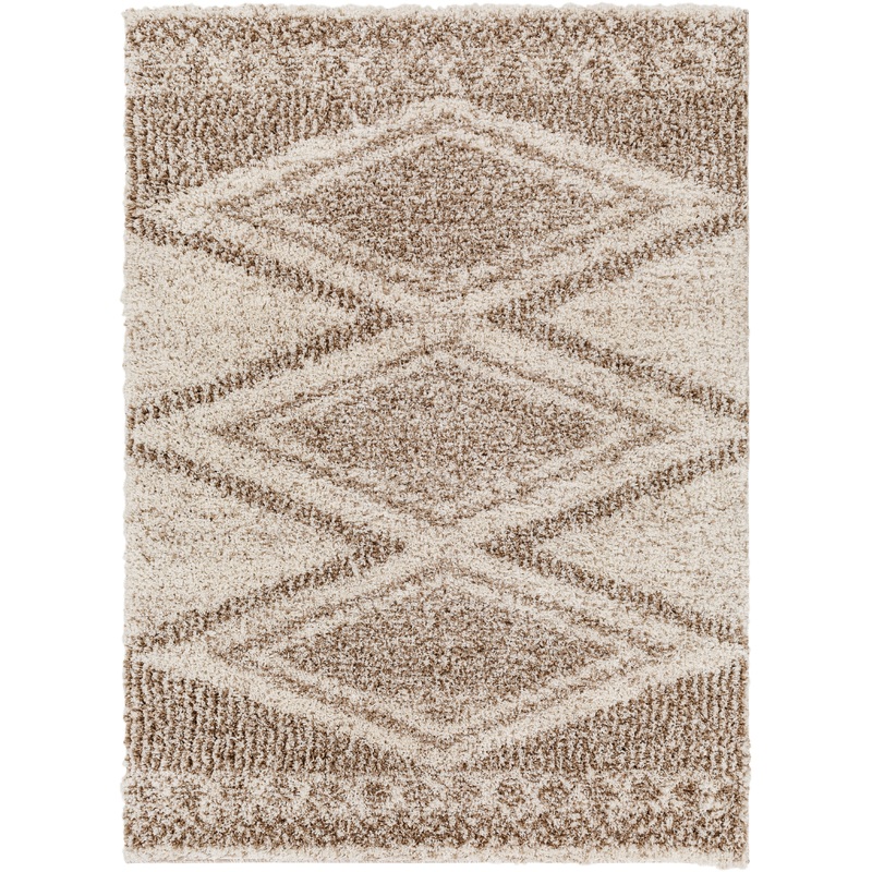 Capella shag 30442 Machine Woven Synthetic Blend Indoor Area Rug by Surya Rugs