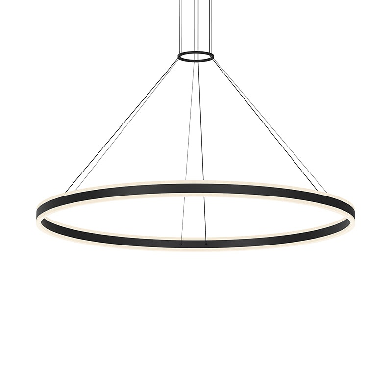 Sonneman 2309 Double Corona 59″ LED Ring Pendant
