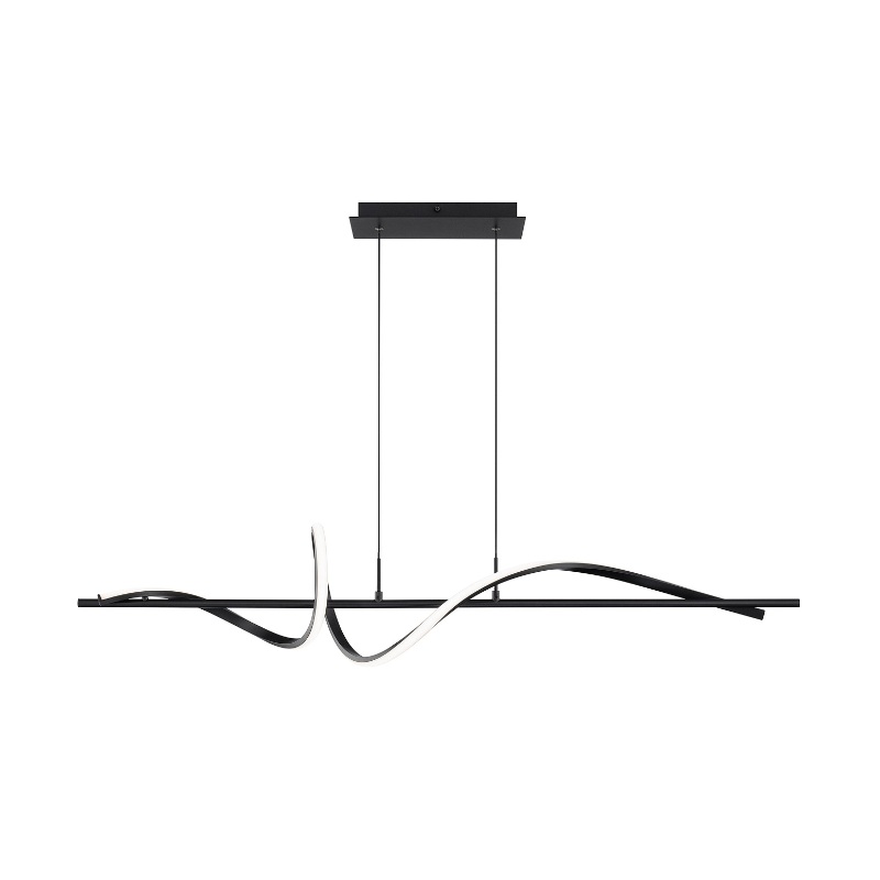 dweLED PD-39443 Corkscrew 1-lt 44″ LED Pendant