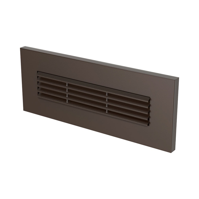 Louver Outdoor LED Amber Brick Light
