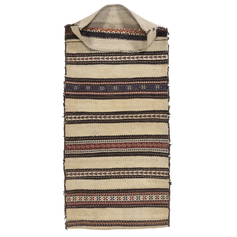 ANTIQUE AFGHAN TRIBAL BAG 3′ X 6′