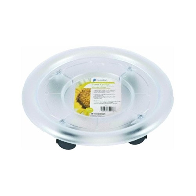 Woodstream Corp Gardener’s Blue Ribbon Rolling Plant Caddy, 13-Inch
