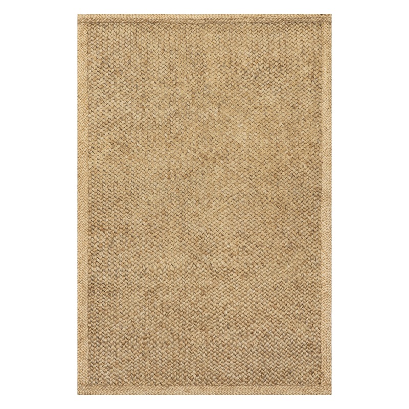 Willow Bordered Jute Rug | Natural