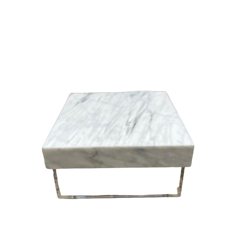 Lucite by Design Lucite Box with Marble Lid