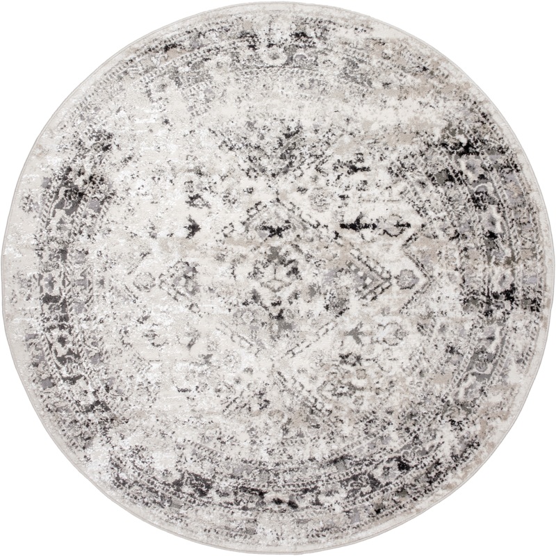 Vintage Medallion Rug | Grey