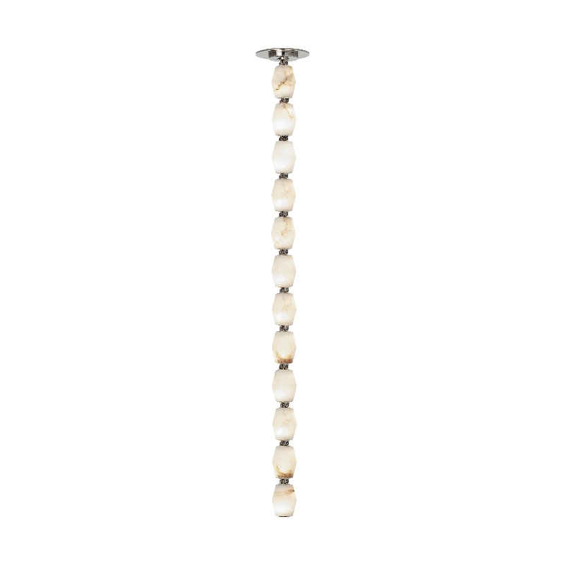Visual Comfort SLPD551 Collier Alabaster 36 LED Pendant with Remote Mount Driver