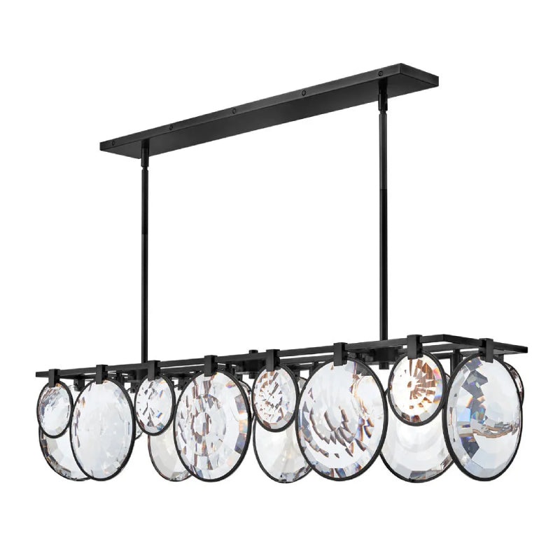 Fredrick Ramond FR31266 Nala 8-lt 50″ LED Linear Chandelier