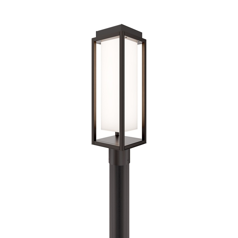 Framed Outdoor LED Post Light