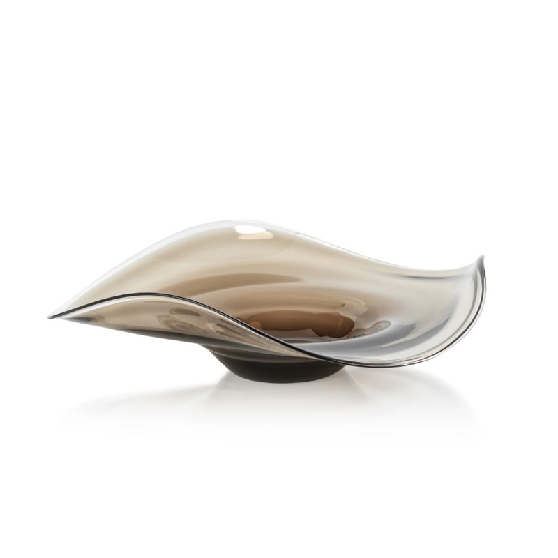 Tropezana Wave Glass Bowl